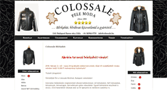 Desktop Screenshot of colossale.hu